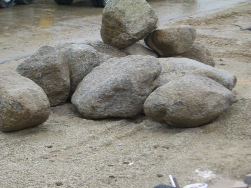 Granit Findlinge (Quellsteine)